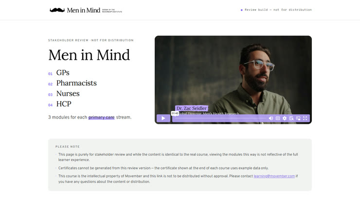 The Men in Mind all-versions review site